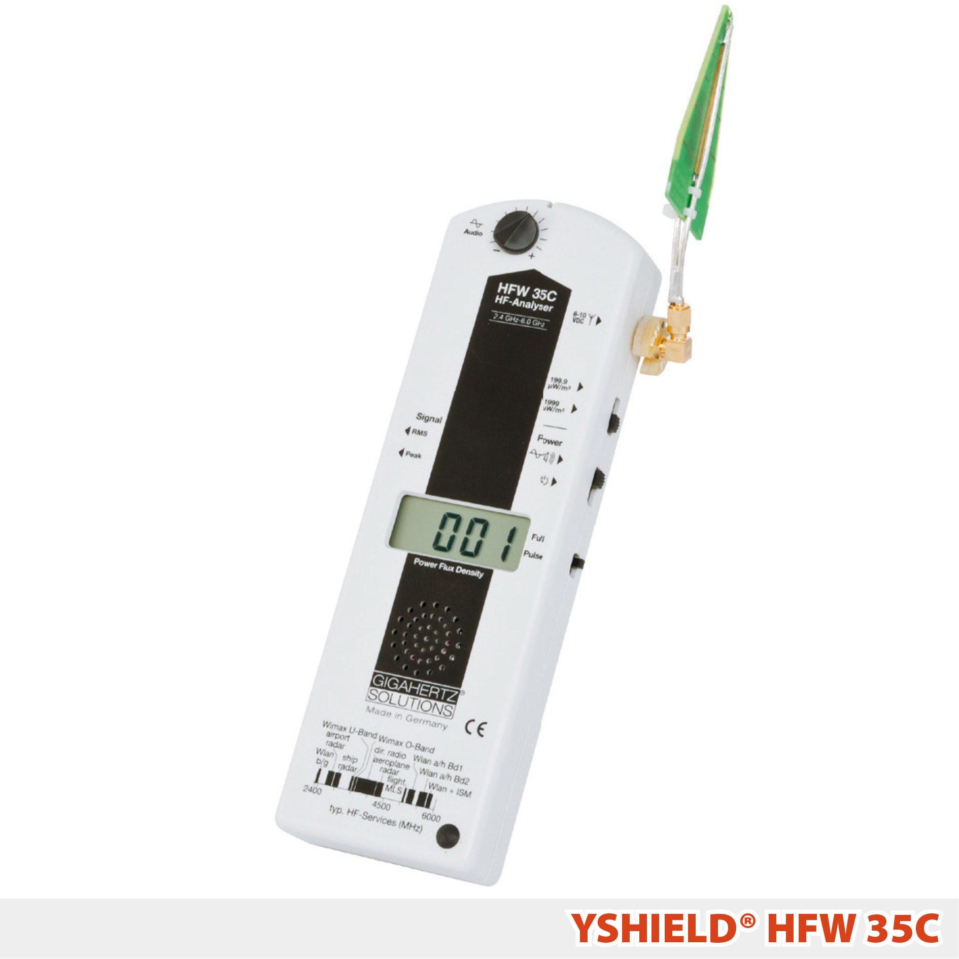 Gigahertz-Solutions HFW35C | Messgerät | YSHIELD® Edition