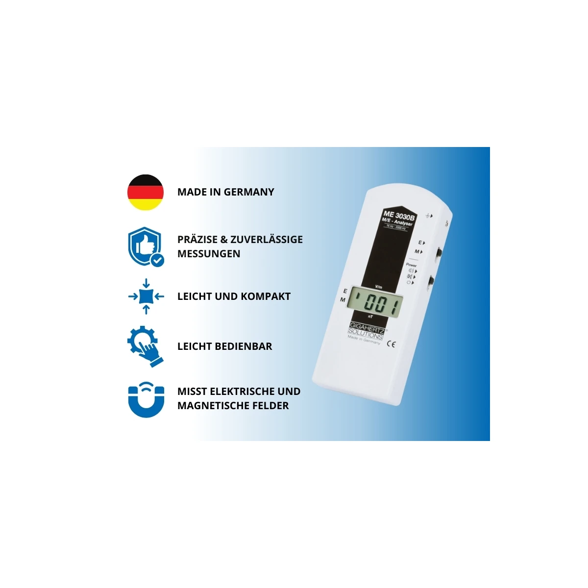 Gigahertz-Solutions ME3030B | Messgerät