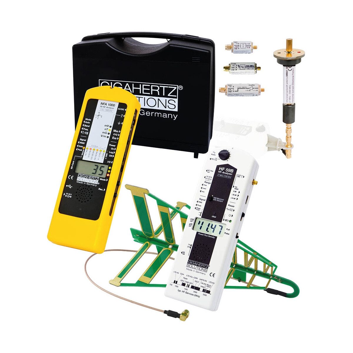 Gigahertz-Solutions MK70-3D | Messkoffer