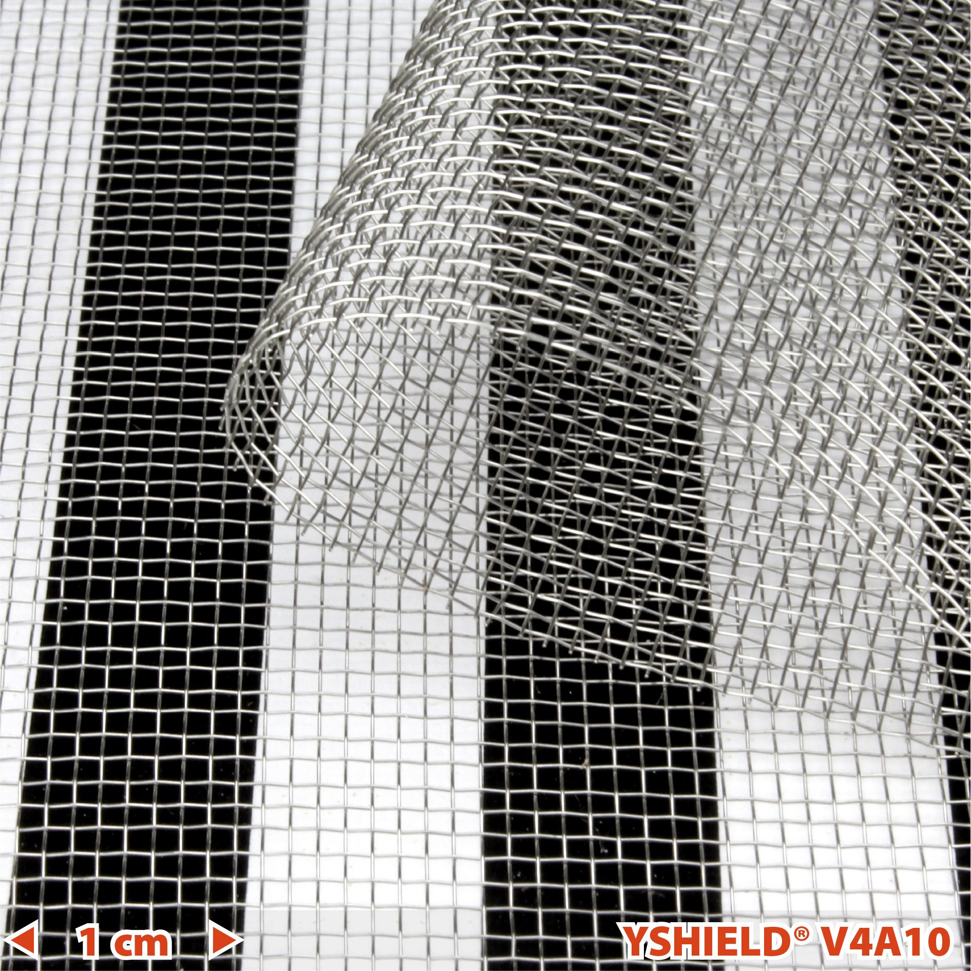 YSHIELD® V4A10 | Edelstahlgewebe | Breite 90 cm | 1 Meter