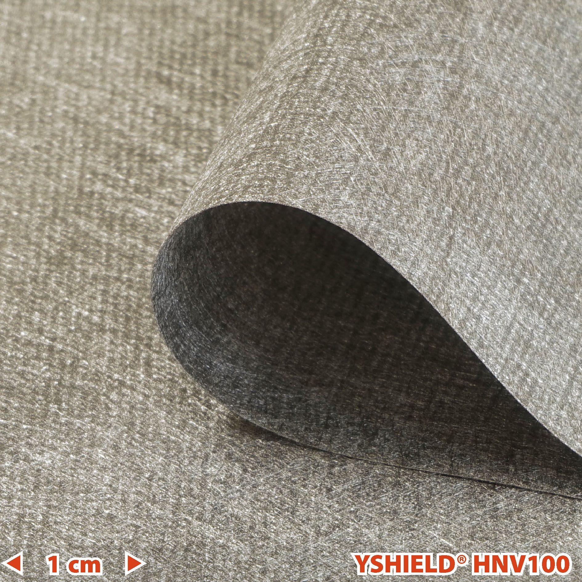 YSHIELD® HNV100 | Abschirmvlies | Breite 90 cm | 1 Meter