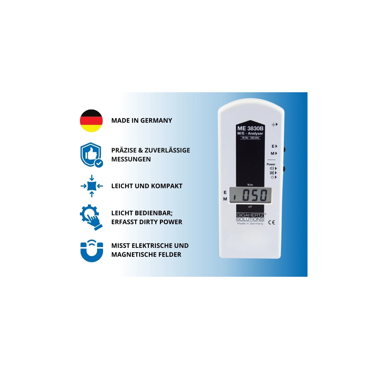 Gigahertz-Solutions ME3830B | Messgerät