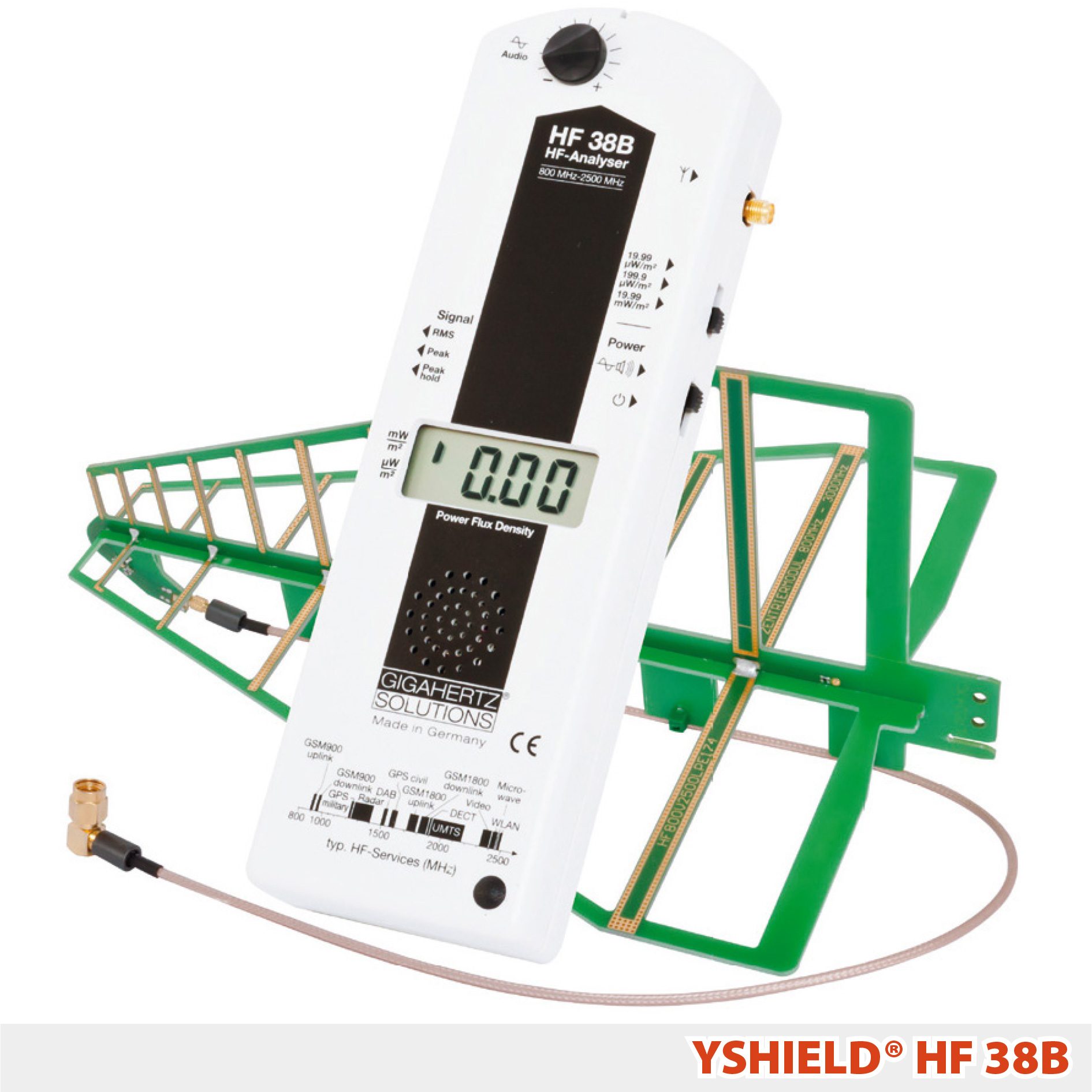 Gigahertz-Solutions HF38B | Messgerät | YSHIELD® Edition
