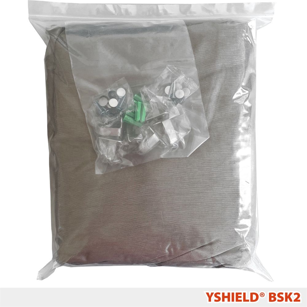 YSHIELD® BSK2 | SAFECAVE Abschirmbaldachin | Kasten Doppelbett