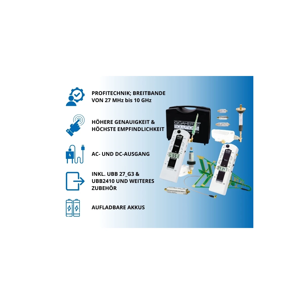 Ultrabreitband HF Analyser Set HFEW59BD plus