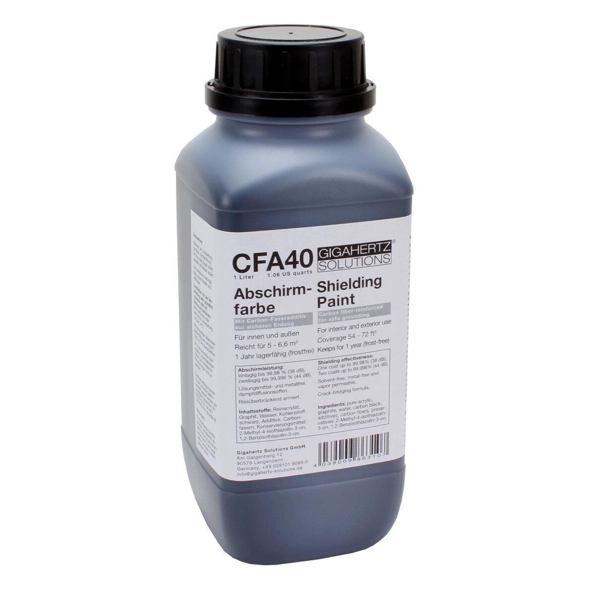 ABSCHIRMFARBE 1 Liter | HF+NF | CFA40-1