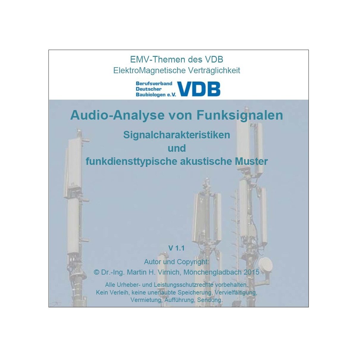 Audio Analyse DVD DVD_HF | Zubehör