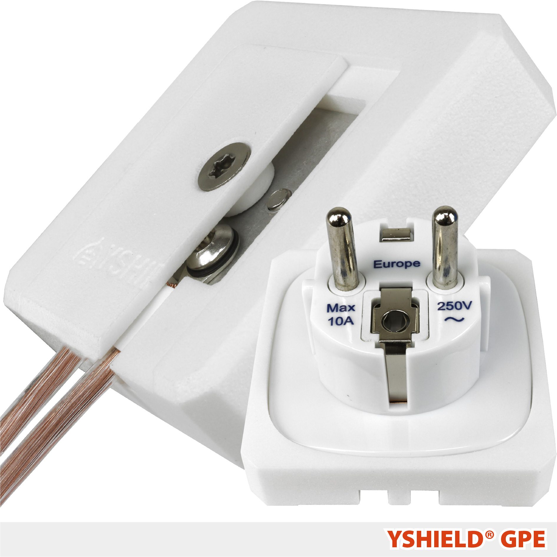 YSHIELD® GPE | Erdungsstecker EF (CEE 7/7) – Bild 1