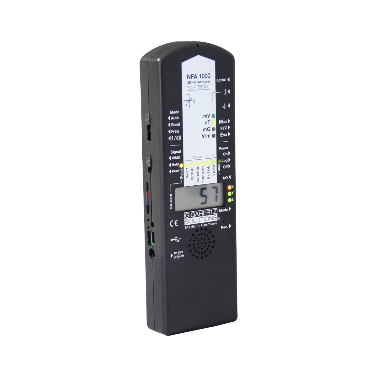 3D-NF-Analyser mit Datenlogger NFA1000