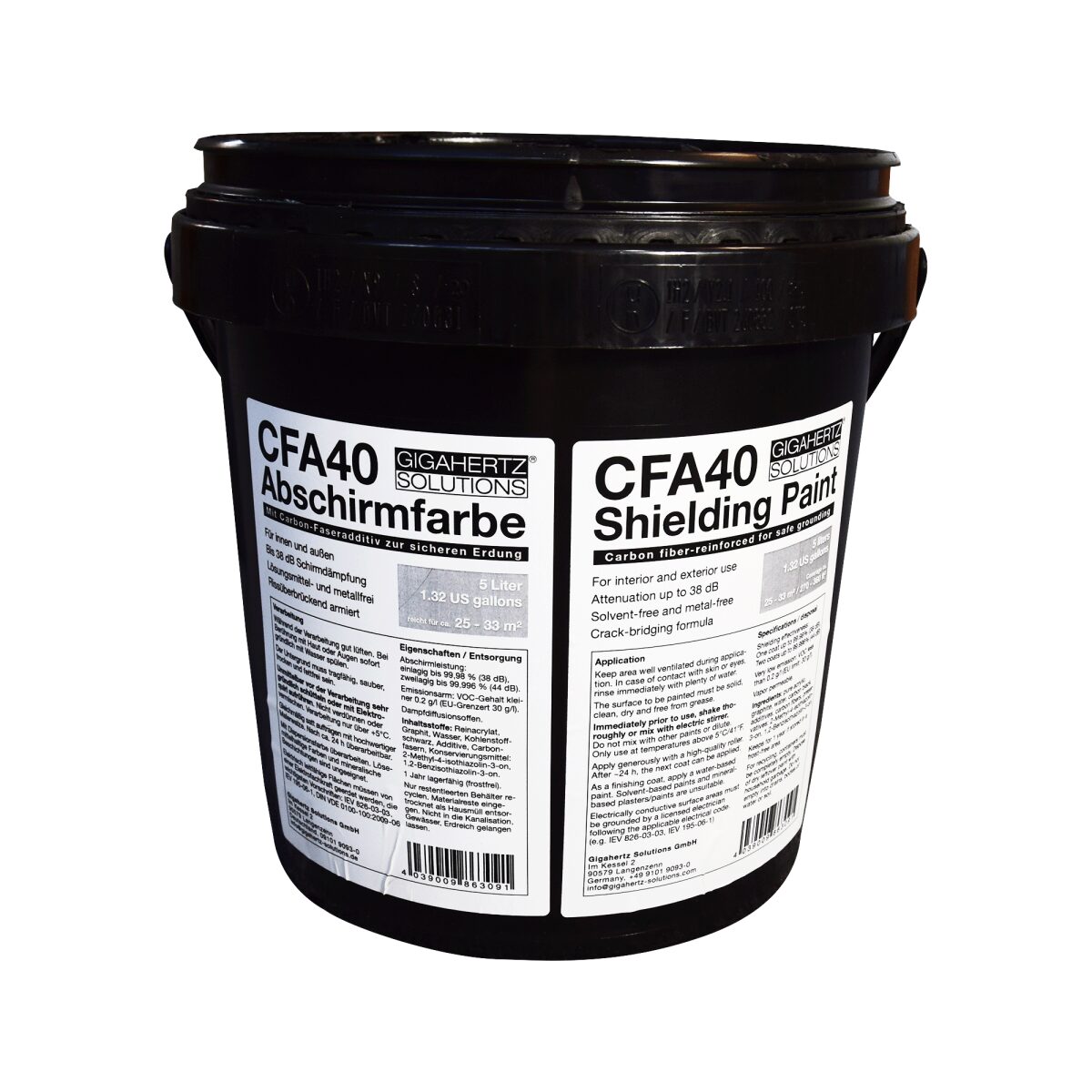 ABSCHIRMFARBE 5 Liter | HF+NF | CFA40-5