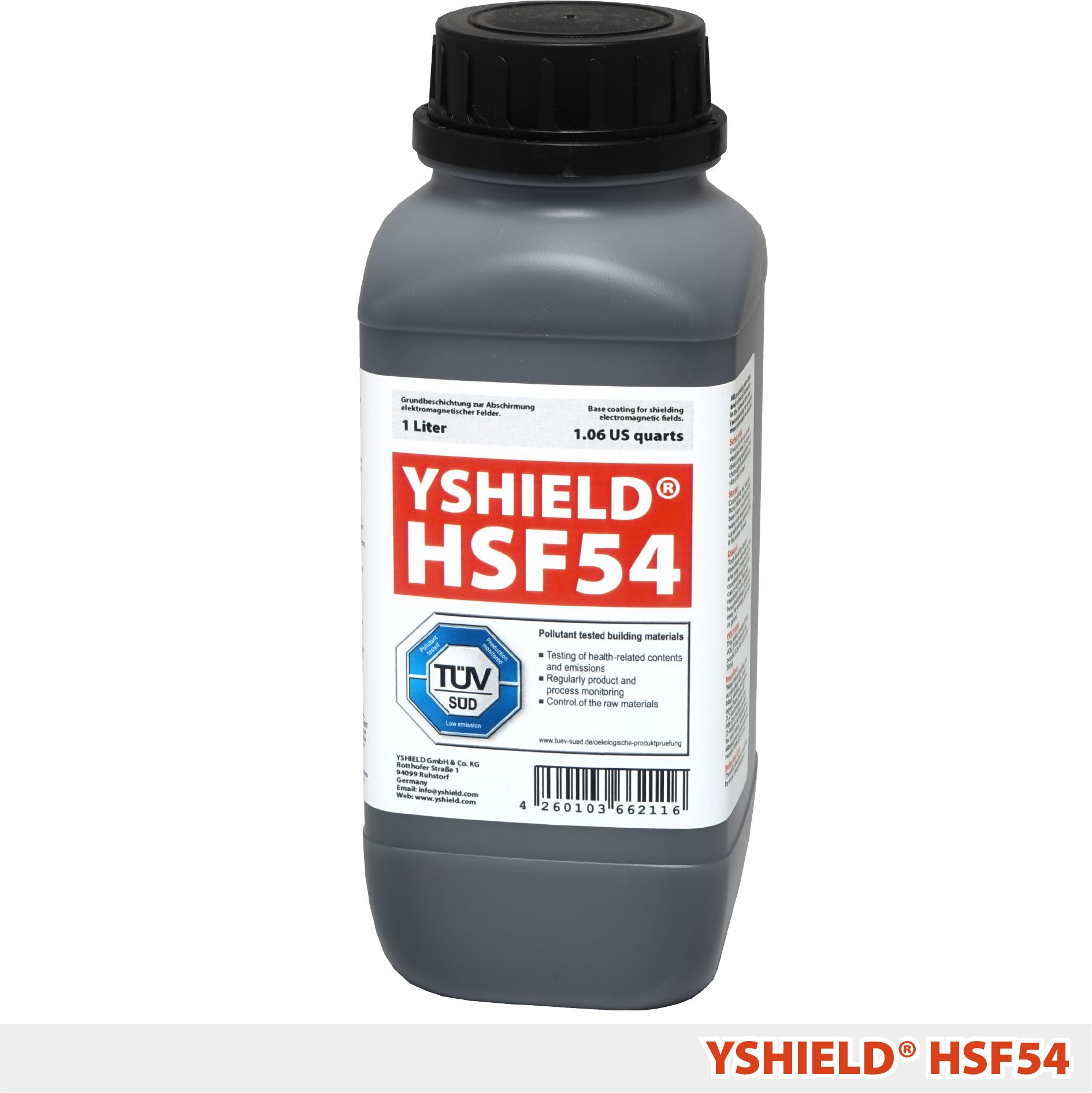 YSHIELD® HSF54 | Abschirmfarbe Marktstandard | 1 Liter