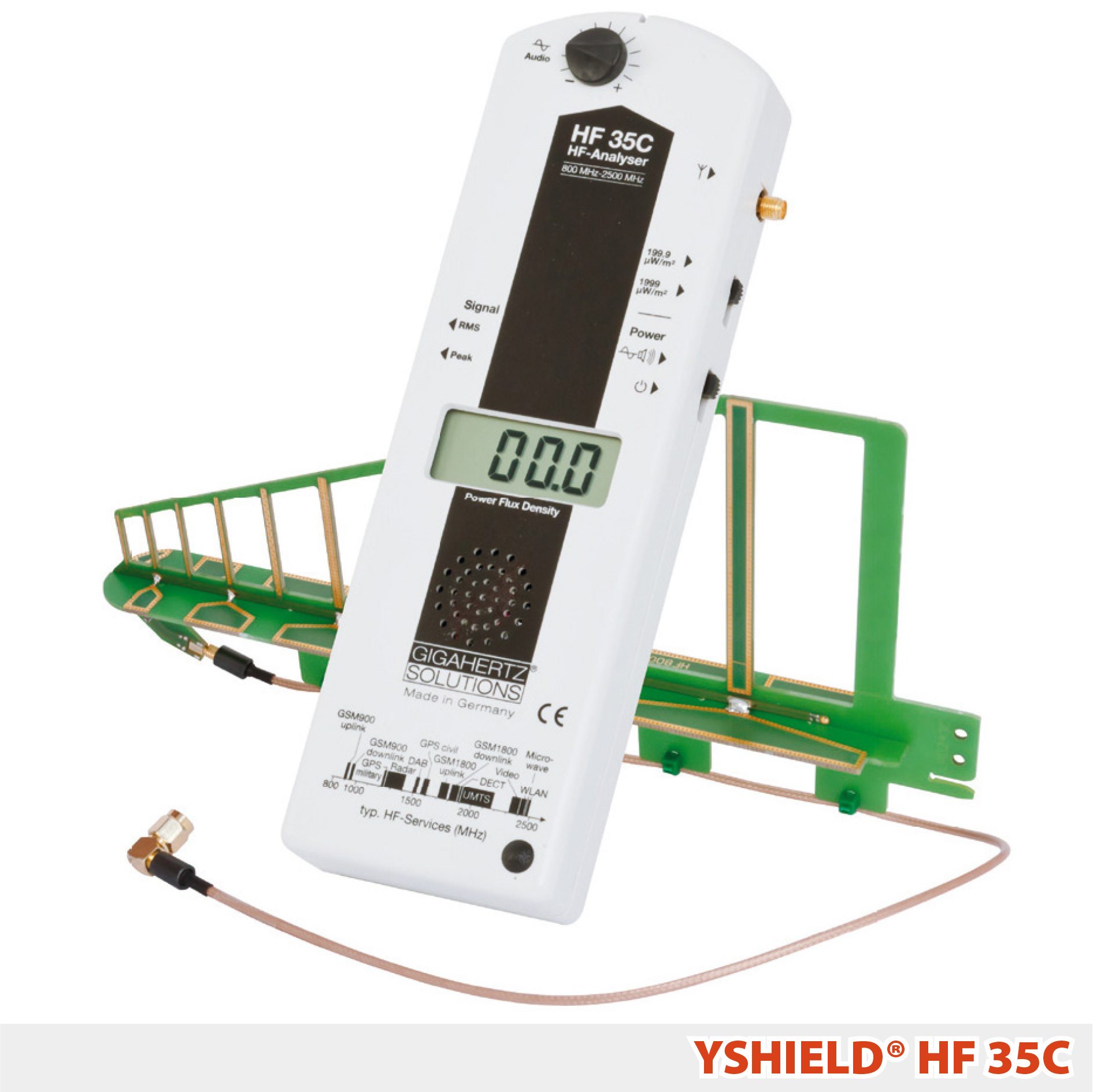 Gigahertz-Solutions HF35C | Messgerät | YSHIELD® Edition